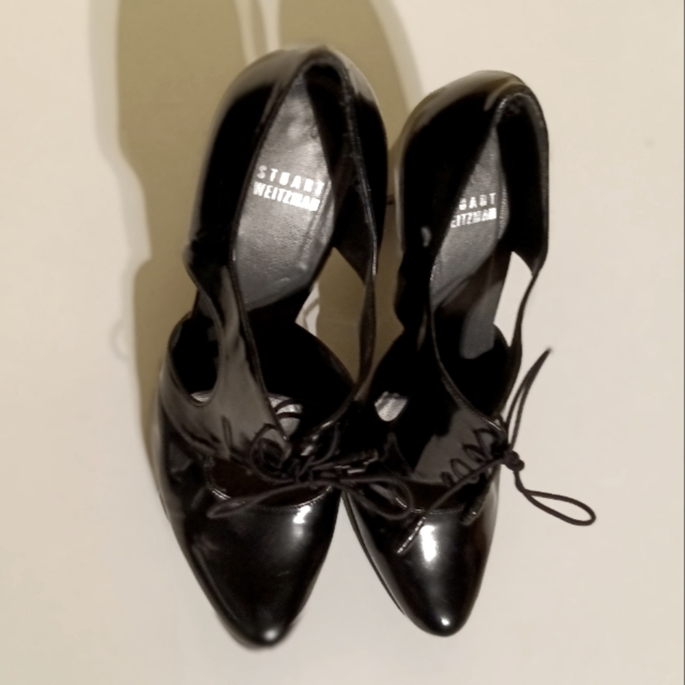 Stuart Weitzman Lace Up Heels